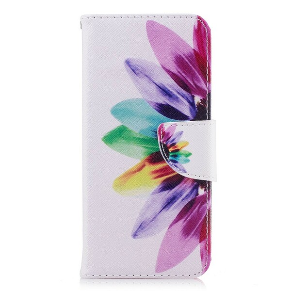 Hülle Samsung Galaxy S9 Blume Aquarell