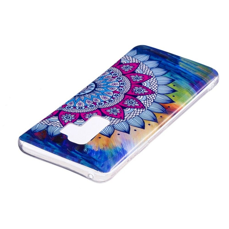 Samsung Galaxy S8 Mandala Colored Fluorescent Cover