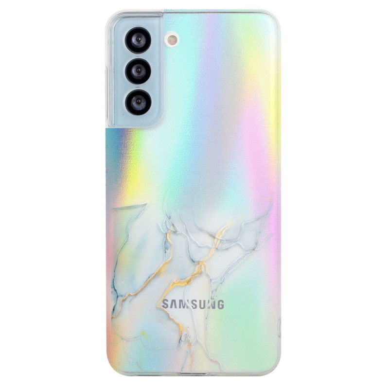 Samsung Galaxy S23 FE Marmor Art Cover Laser-Effekt