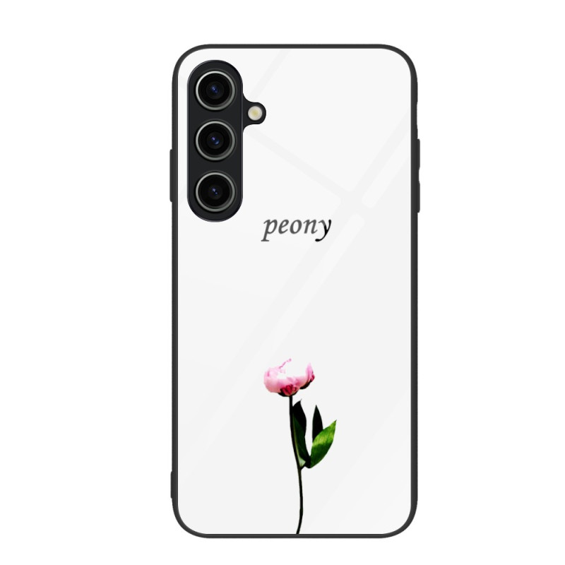 Samsung Galaxy S23 FE Cover Gehärtetes Glas Pflanzlich