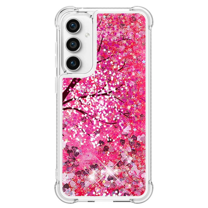 Samsung Galaxy S23 FE Glitzer Baum Cover