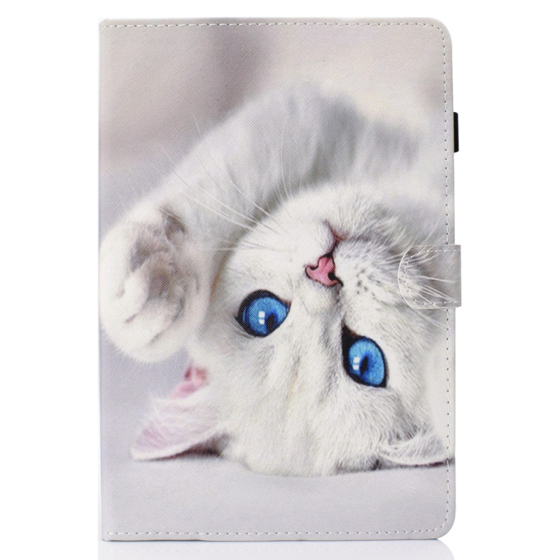 Kindle 11(2022) Hülle Weiße Katze mit blauen Augen
