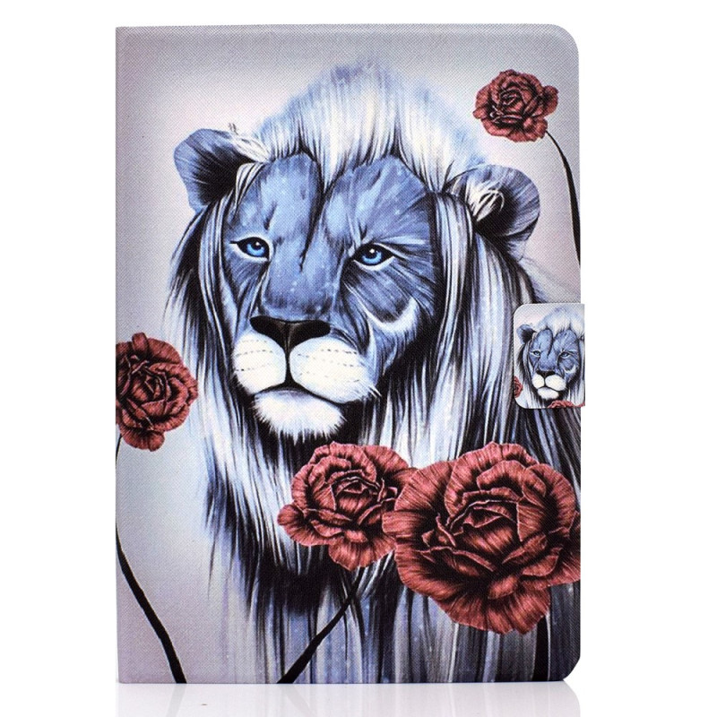 Housse Kindle 11 (2022) Lion et Roses