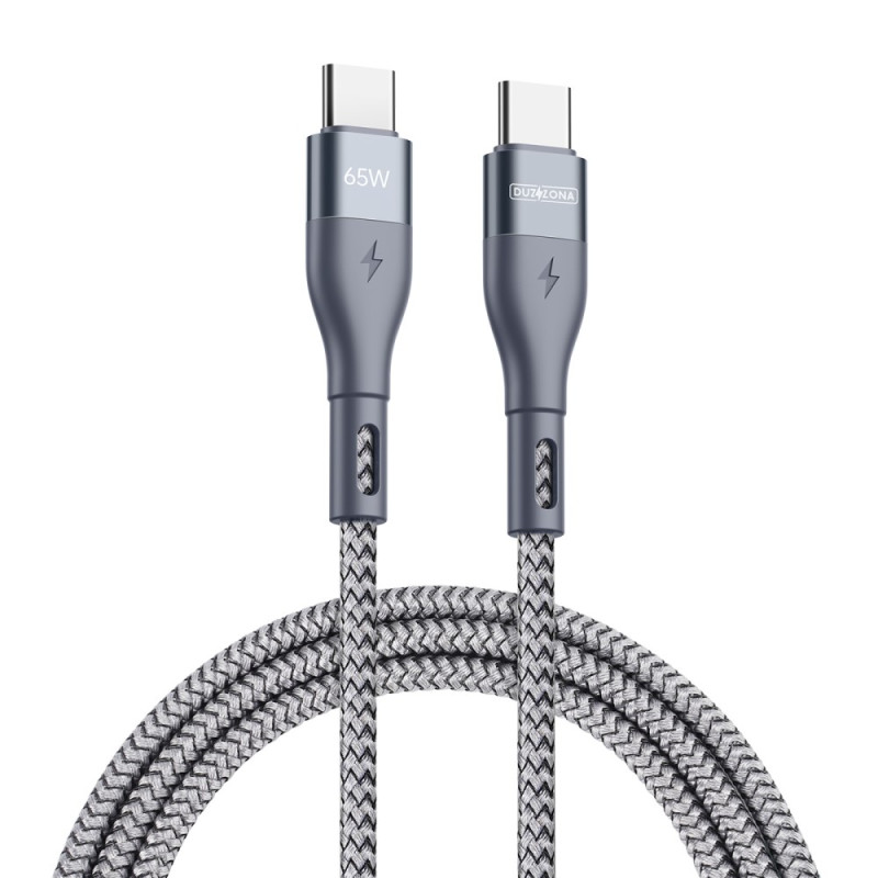 DUZZONA Mini-Preis Ultra-Schnell-Ladekabel USB-C auf USB-C Endstücke