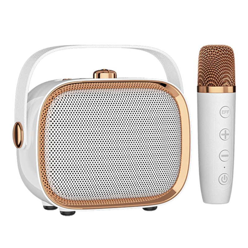 Lautsprecher mit Bluetooth-Mikrofon im Vintage-Stil