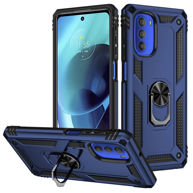 Moto G51 5G Magnetisches Cover und Ring