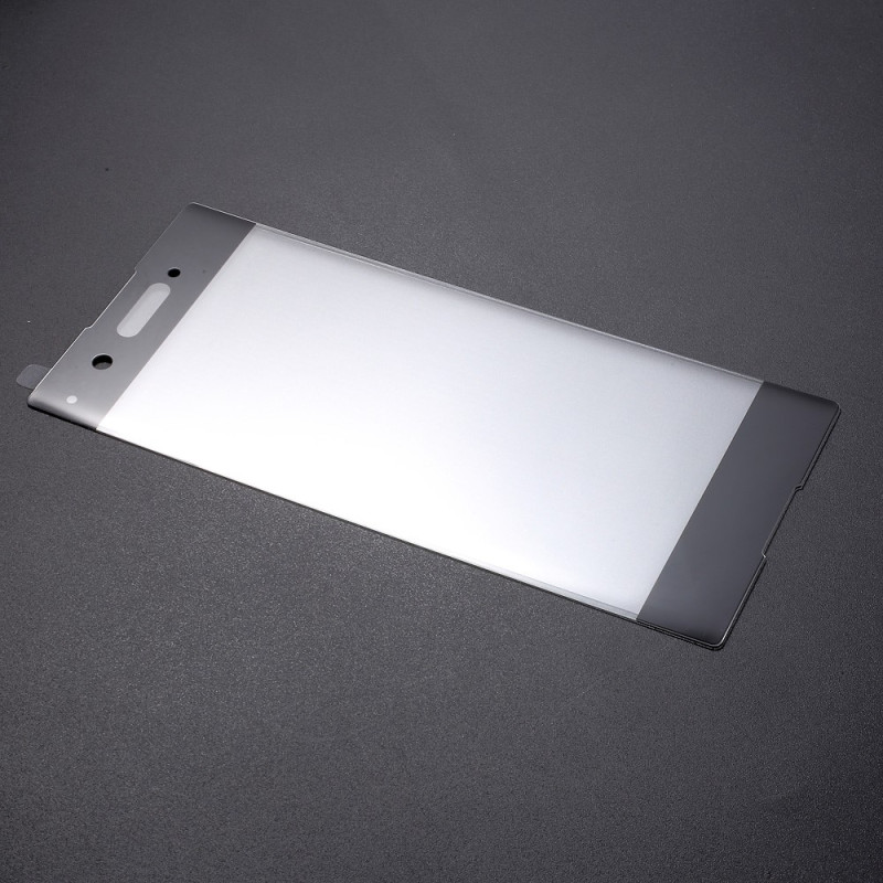 Sony Xperia XA1 Displayschutz aus gehärtetem Glas mit schwarzer Umrandung