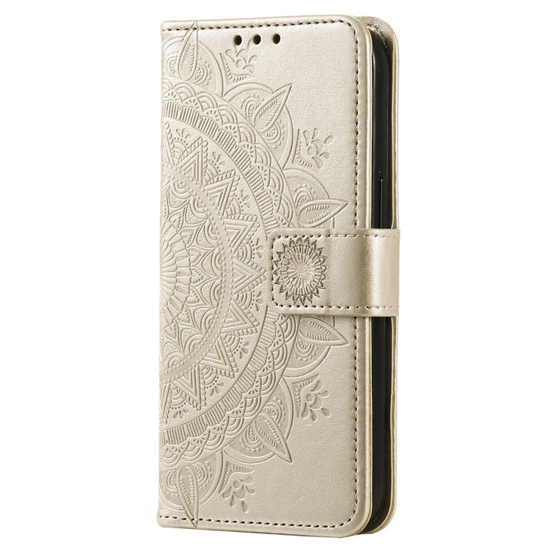 Xiaomi 13T / 13T Pro Mandala Sonne Tasche mit Riemen