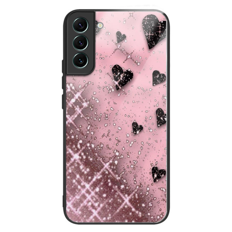 Samsung Galaxy S24 5G Panzerglas
s Cover Das Leben in Rosa