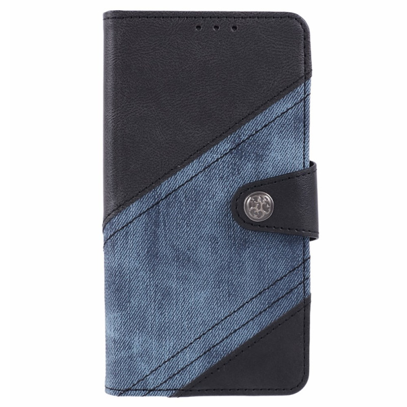 Hülle Samsung Galaxy S24 5G Style Jeans Zweifarbig