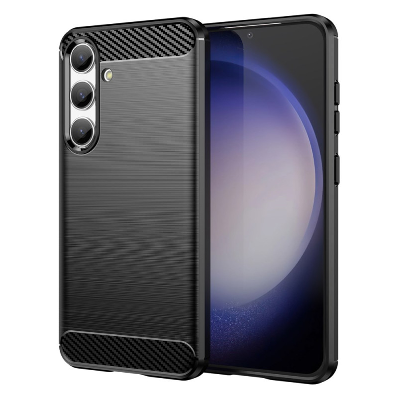 Samsung Galaxy S24 5G Kohlefaser
 Cover Gebürstet
