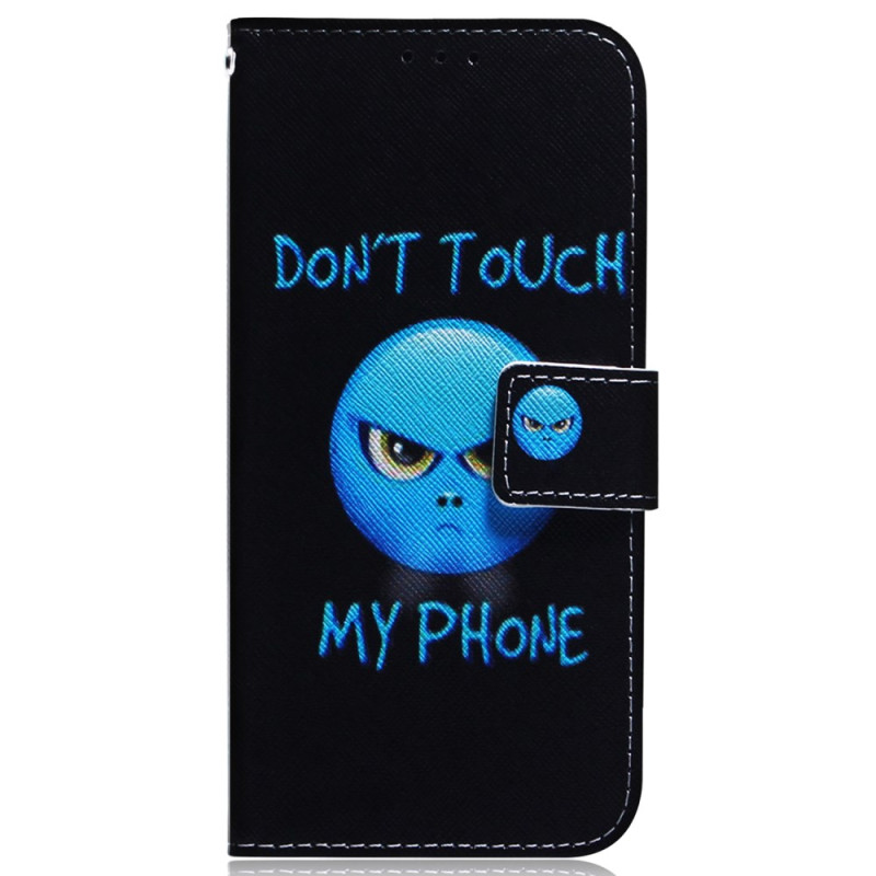 Hülle Moto G54 5G Emoji Don't Touch my Phone