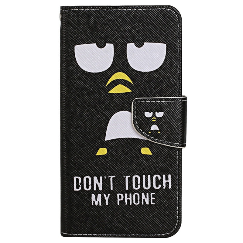 Xiaomi Redmi 13C / Poco C65 Hülle Pinguin Don't Touch my Phone