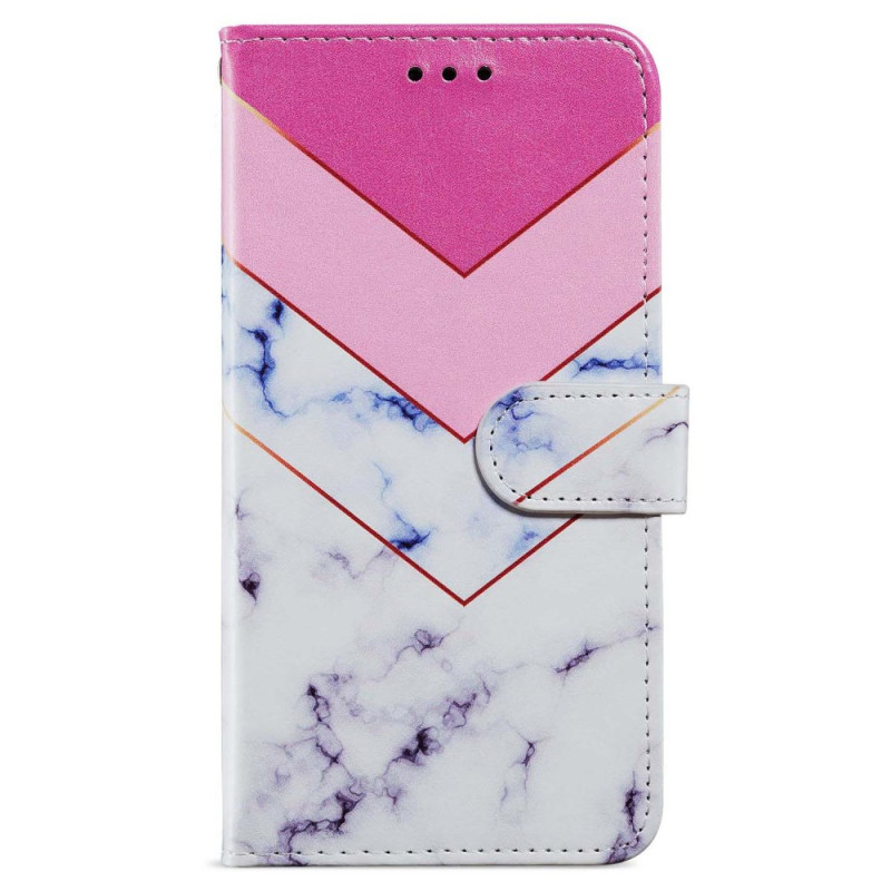 Xiaomi Redmi 13C / Poco C65 Smoked Marble Pattern Riemen
 Tasche