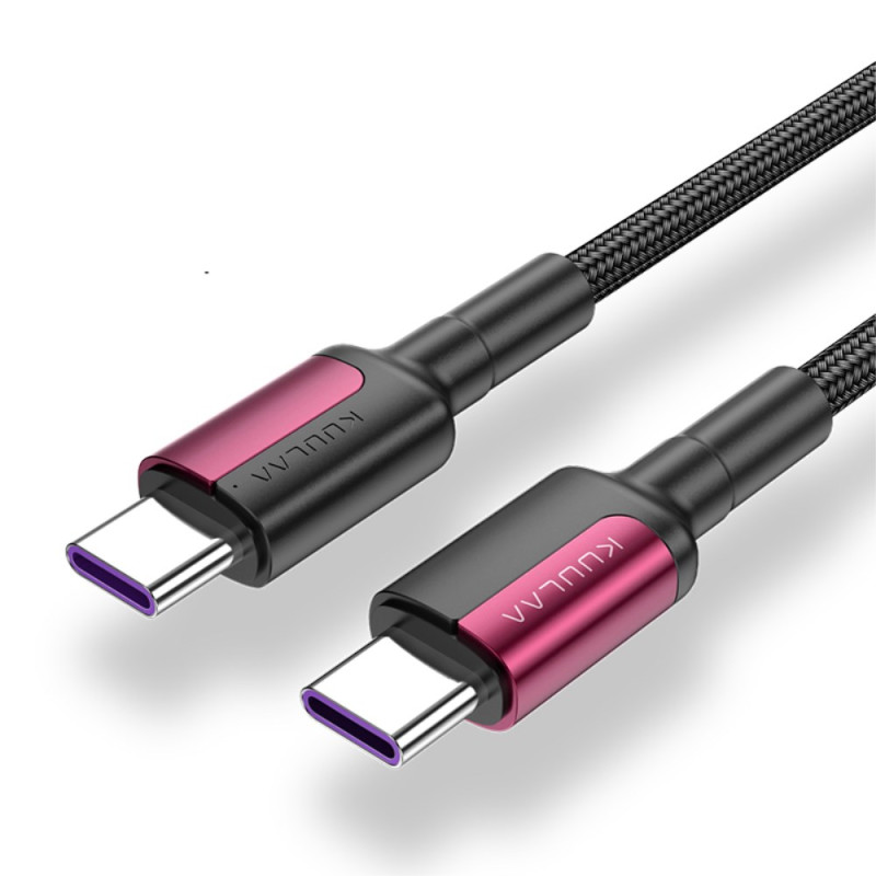 USB-C auf USB-C 60W Schnellladekabel KUULAA