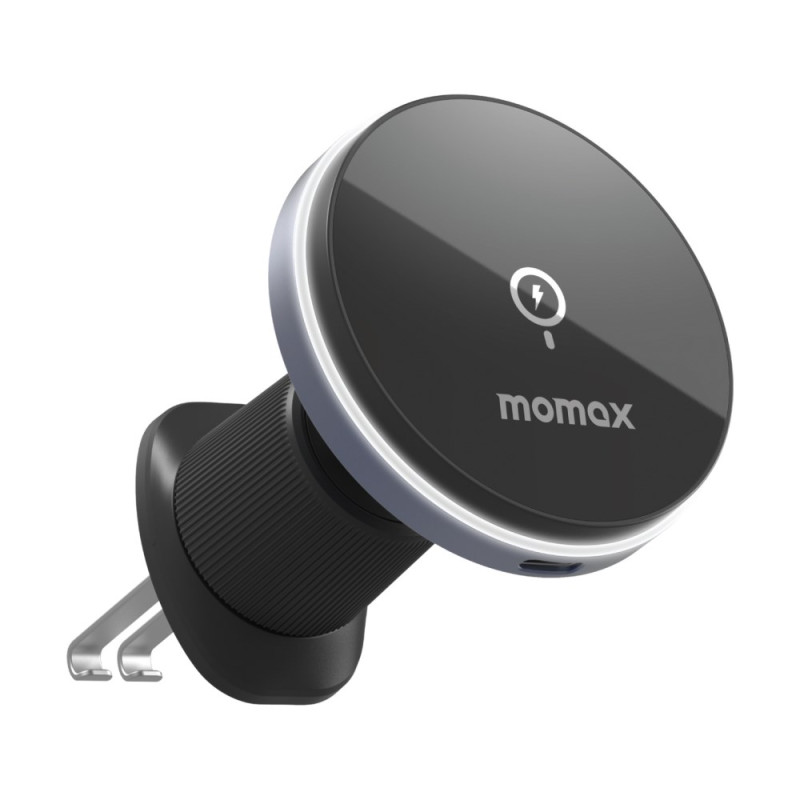 MOMAX Magnetische kabellose Autoladehalterung