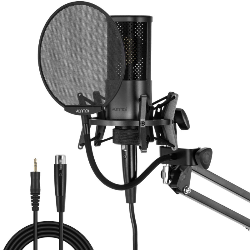 YANMAI Mikrofon-Set für PC-Studioaufnahmen