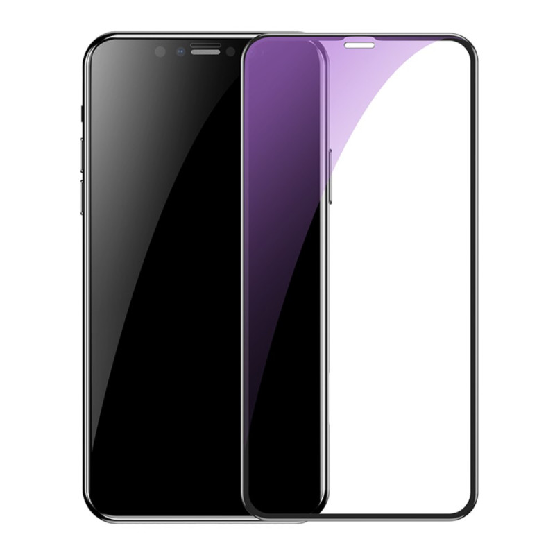 Blaulichtschutz aus gehärtetem Glas für iPhone 11 Pro Max / XS Max Display (2Stk.) BASEUS