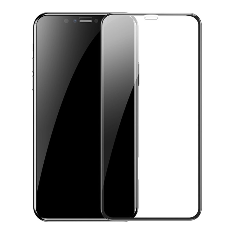 Schutz aus gehärtetem Glas für iPhone 11 Pro Max / XS Max (2 Stück) BASEUS