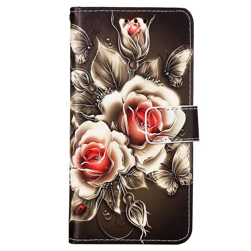 Samsung Galaxy S24 Plus 5G Roses Baroque Riemen
 Hülle