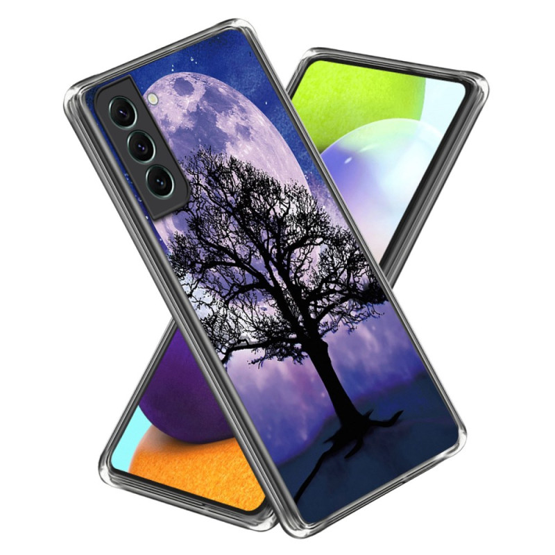 Samsung Galaxy S24 Plus 5G Baum und Mond Cover