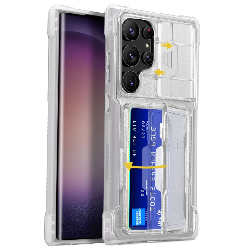 Samsung Galaxy S24 Ultra 5G Cover Objektivschutz und Kartenhalter GKK