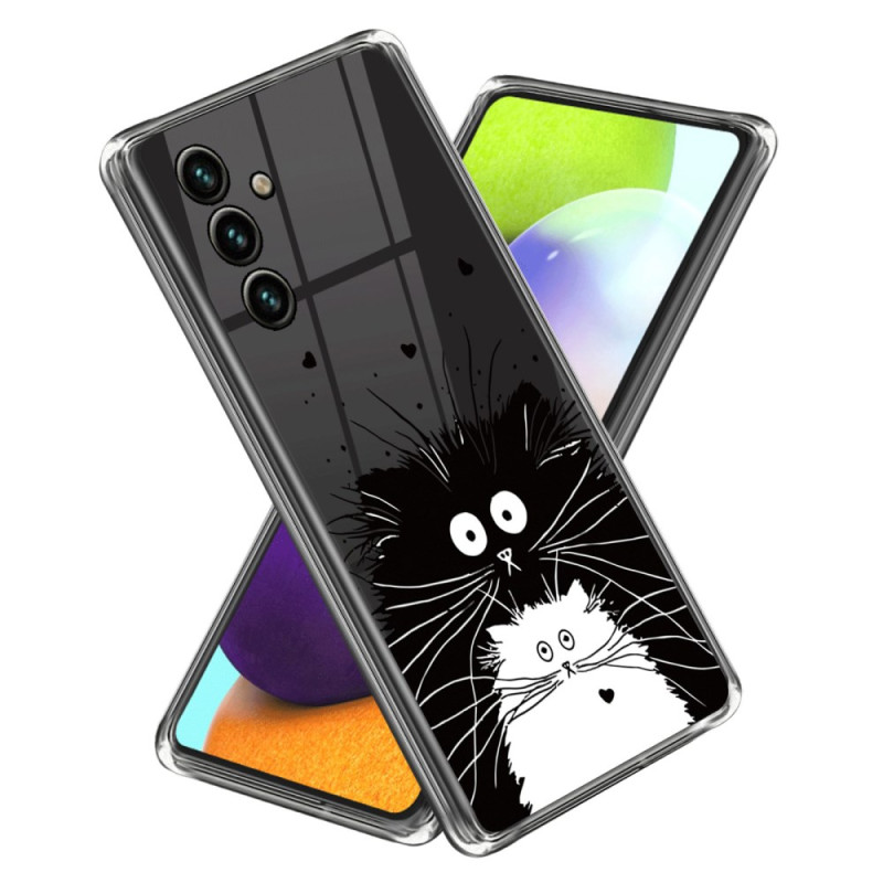 Samsung Galaxy A25 5G Zwei Katzen Cover