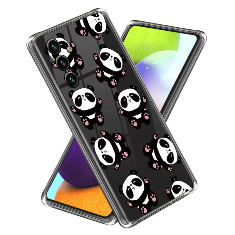Samsung Galaxy A25 5G Cover Pandas Muster