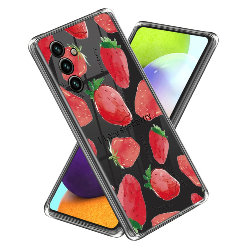 Samsung Galaxy A25 5G Hülle Erdbeere
