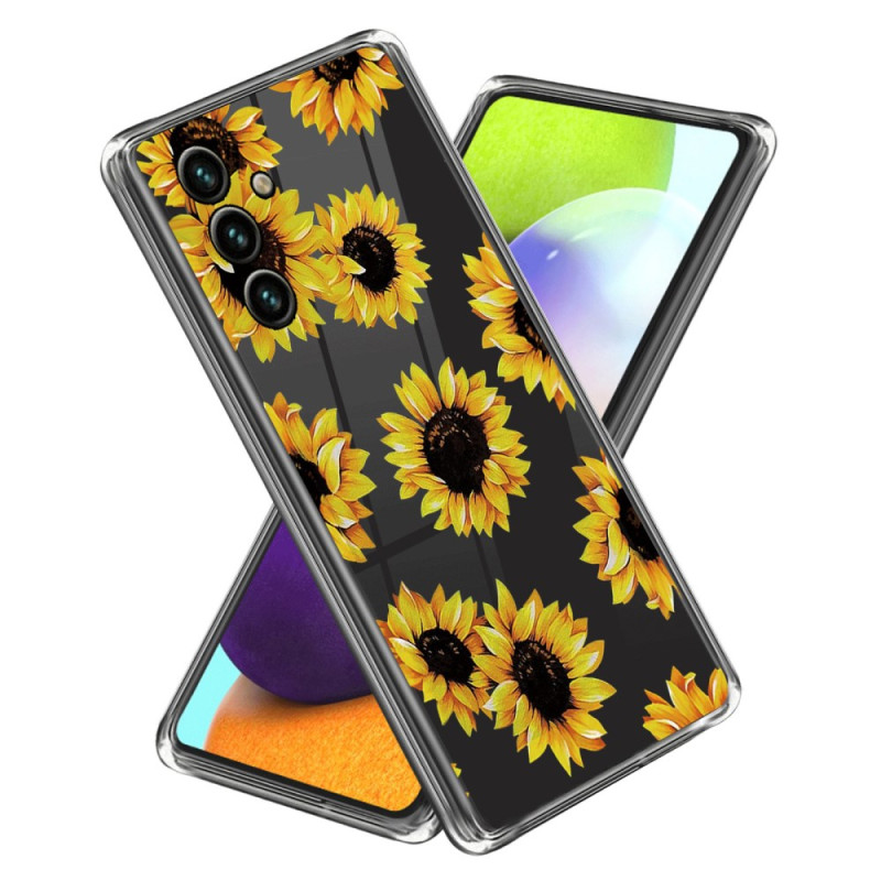 Samsung Galaxy A25 5G Sonnenblumen Cover