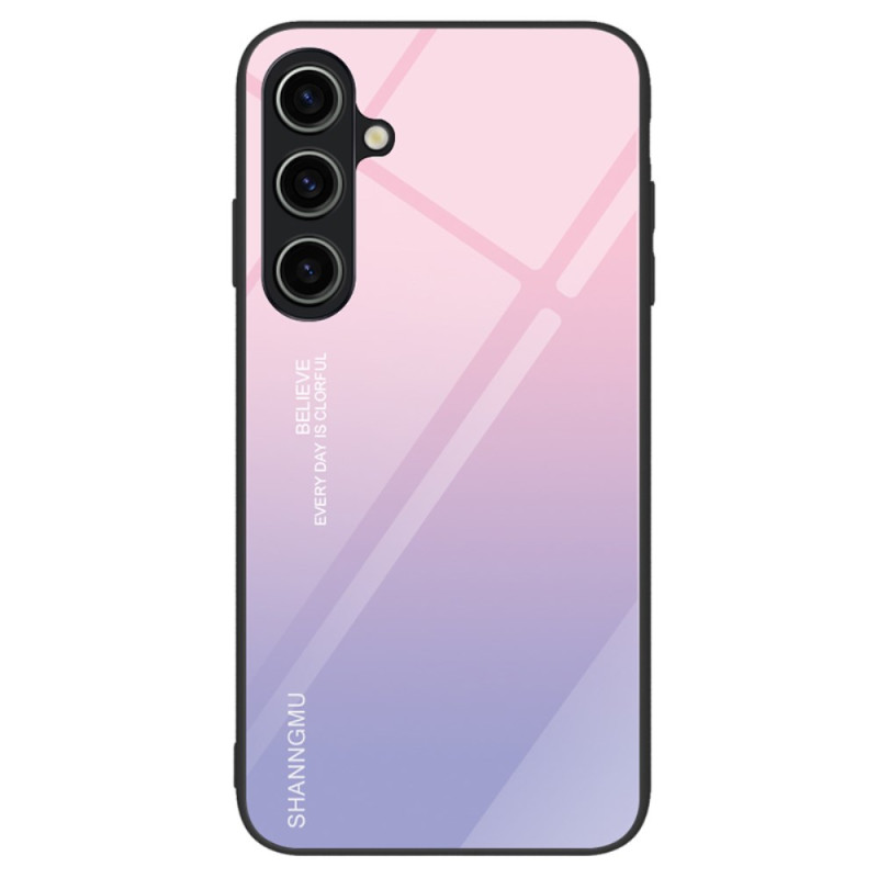 Samsung Galaxy A25 5G Panzerglas
 Cover Pink und Violett
