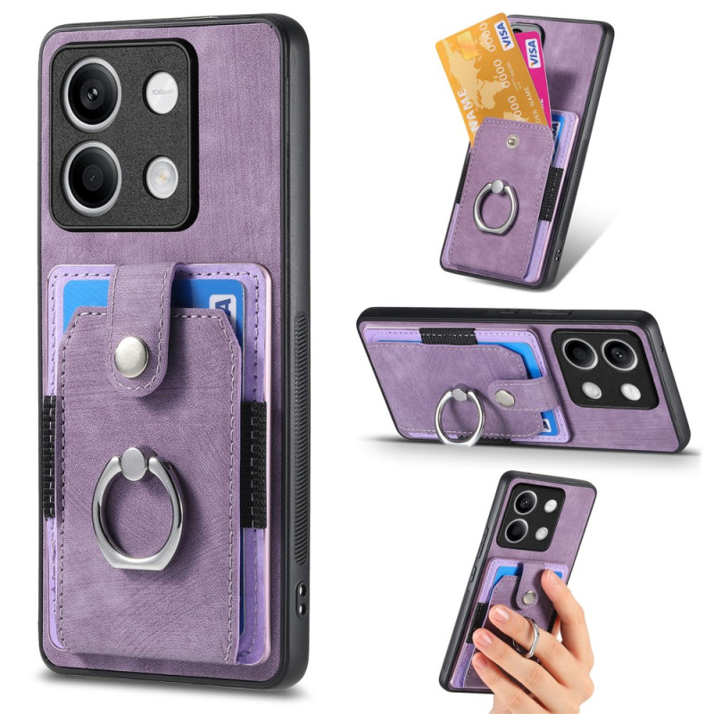 Xiaomi Redmi Note 13 5G Cover Kartenhalter und Drehring