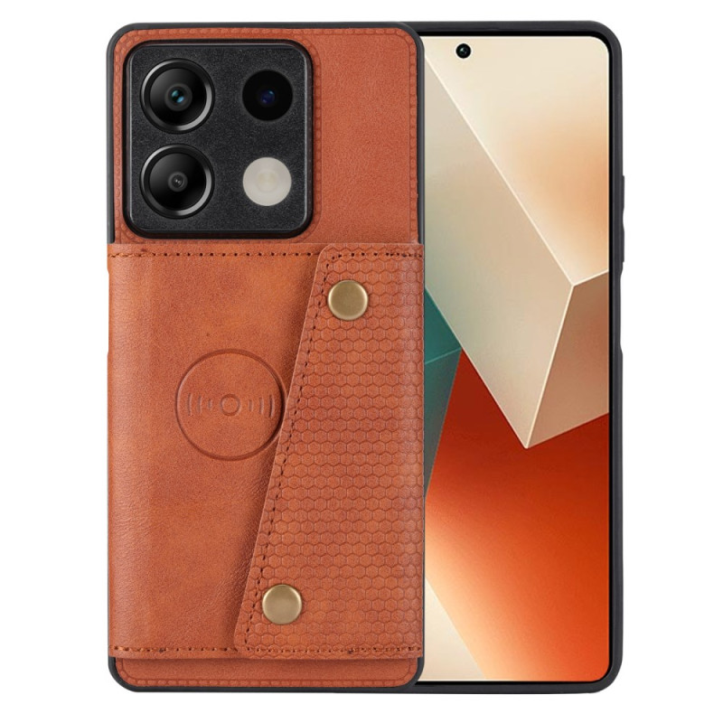 Xiaomi Redmi Note 13 5G Cover Lederoptik Kartenhalter