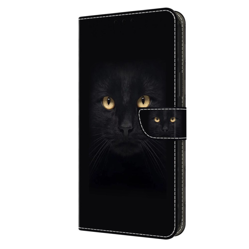 Hülle Samsung Galaxy A05s Katze Schwarz