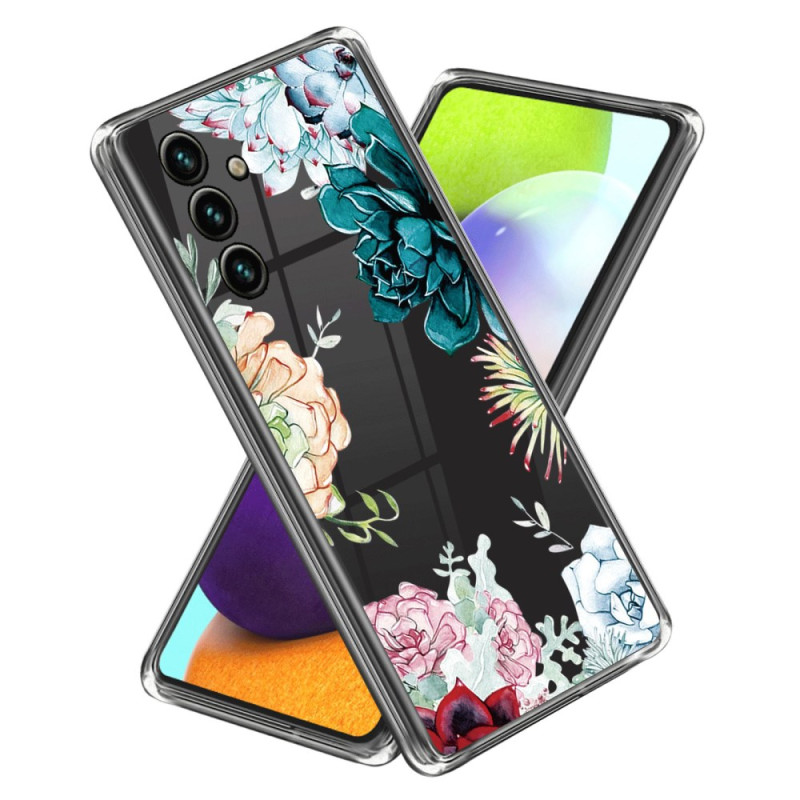 Samsung Galaxy A05s Cover Blumen und Pflanzen