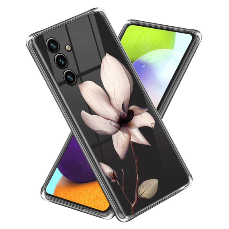 Samsung Galaxy A05s Hülle Blume Rosa