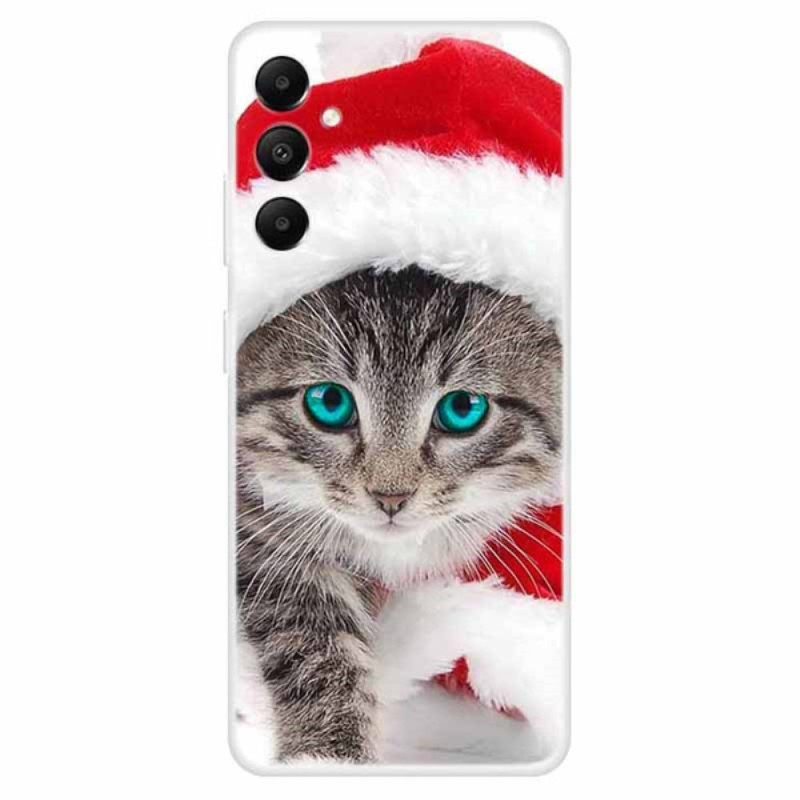 Samsung Galaxy A05s Cover Katze Weihnachten