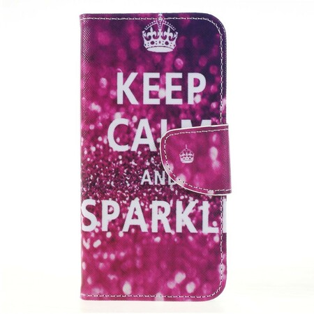 Huawei Honor 9 Lite Hülle Keep Calm and Sparkle