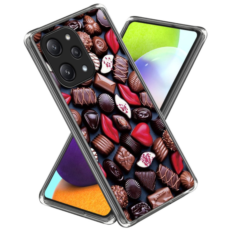 Xiaomi Redmi 12 5G / Poco M6 Pro 5G Cover Kreative Schokolade
