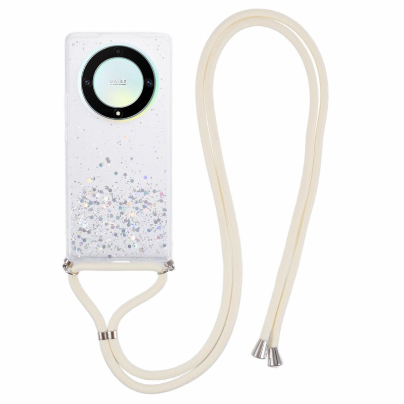 Kordelzughülle Honor Magic 5 Lite 5G / X9a Deko Glitter