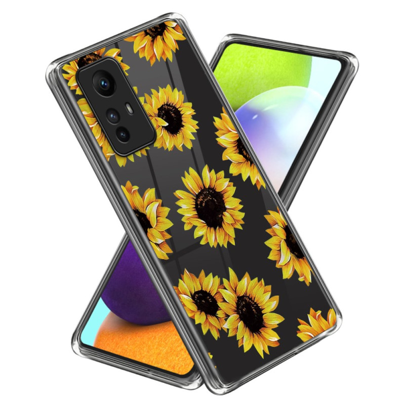 Xiaomi Redmi Note 12S Sonnenblumen Cover