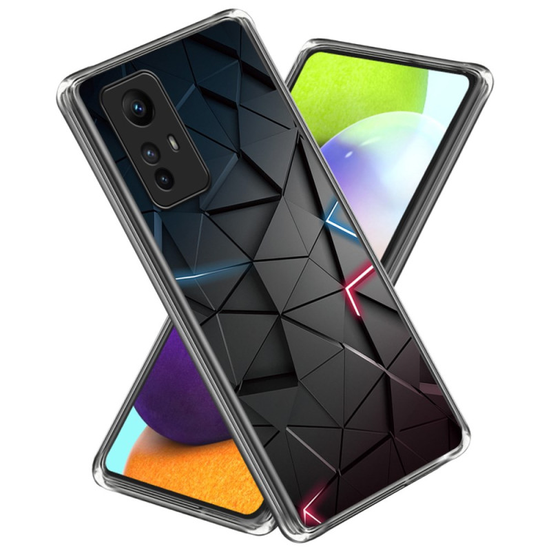 Xiaomi Redmi Note 12S Cover Schwarze Dreiecke