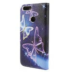 Huawei P Smart Butterflies Hülle