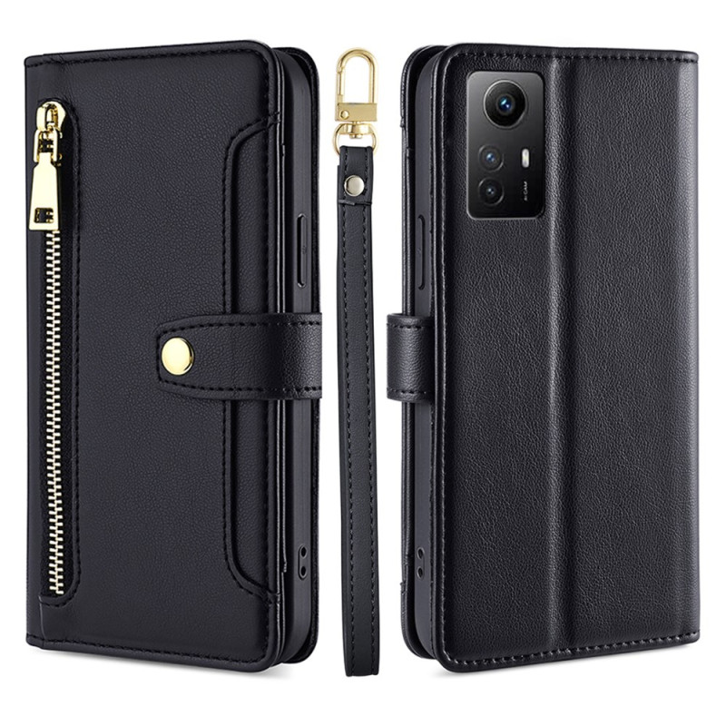 Xiaomi Redmi Note 12S Tasche mit Riemen
 und Schulterriemen