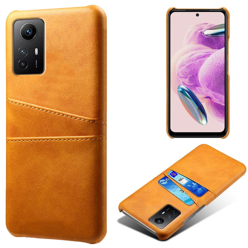 Xiaomi Redmi Note 12S Cover Lederoptik Kartenhalter