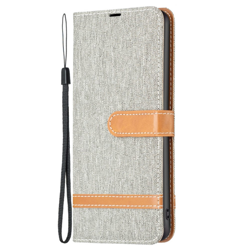 Xiaomi Redmi Note 12S Tasche Stoff mit Riemen