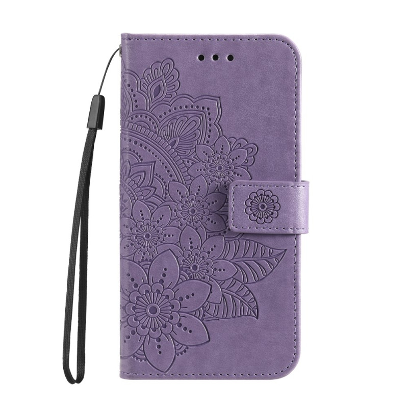 Xiaomi Redmi Note 12S Hülle Mandala-Print mit Riemen
