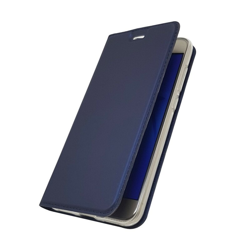 Flip Cover Huawei P8 Lite 2017 Lederoptik Kartenhalter