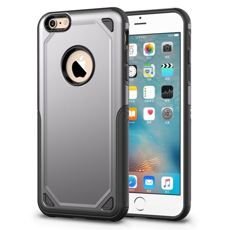 iPhone 6/6S Hülle mit Premium-Metall-Effekt
