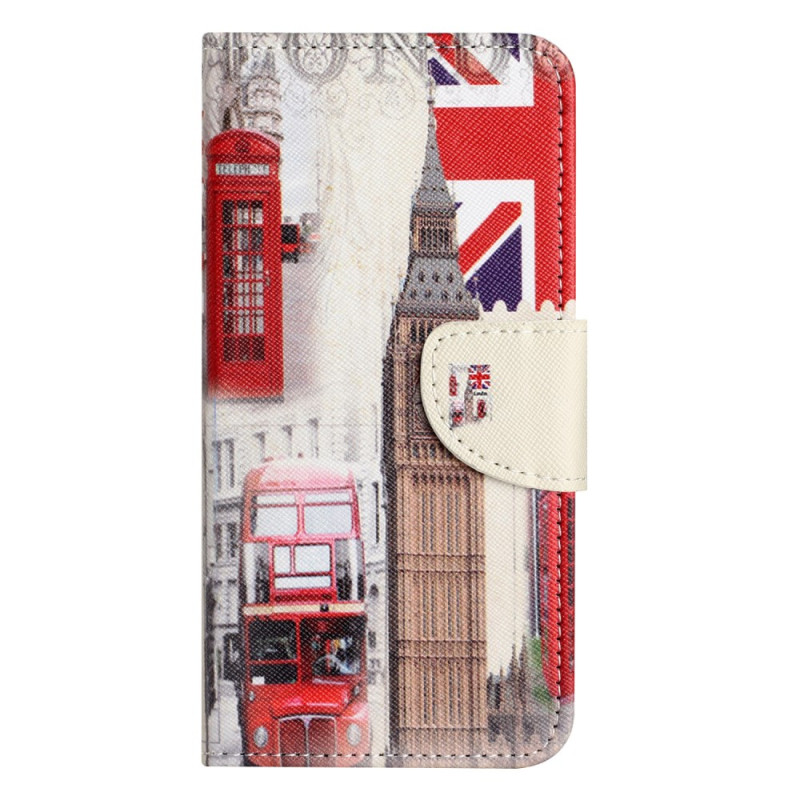 Tasche Honor 90 Lite London Life mit Trageriemen